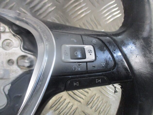 2015 GENUINE VW GOLF MK7 DRIVERS MULTIFUNCTION STEERING WHEEL 5Q0419091DJ - Image 3