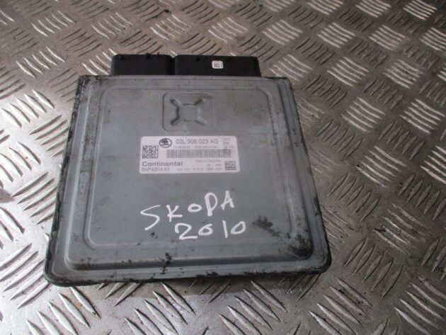 2012 GENUINE SKODA OCTAVIA ENGINE ECU CONTROL MODULE 03L906023AG