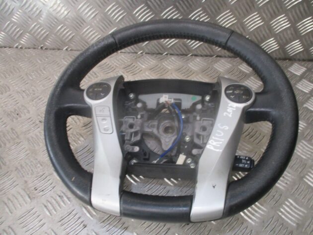 2012 GENUINE TOYOTA PRIUS DRIVERS MULTIFUNCTION STEERING WHEEL - Image 2