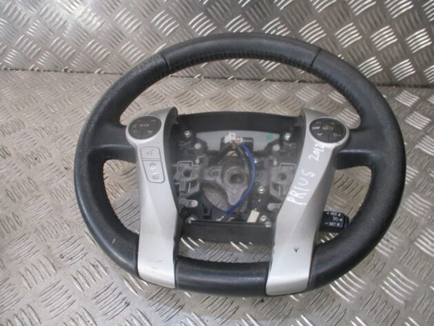 2012 GENUINE TOYOTA PRIUS DRIVERS MULTIFUNCTION STEERING WHEEL - Image 3