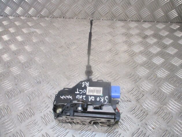 2012 SKODA OCTAVIA FRONT RIGHT DRIVER SIDE DOOR LOCK MECHANISM 3D2837016S - Image 3