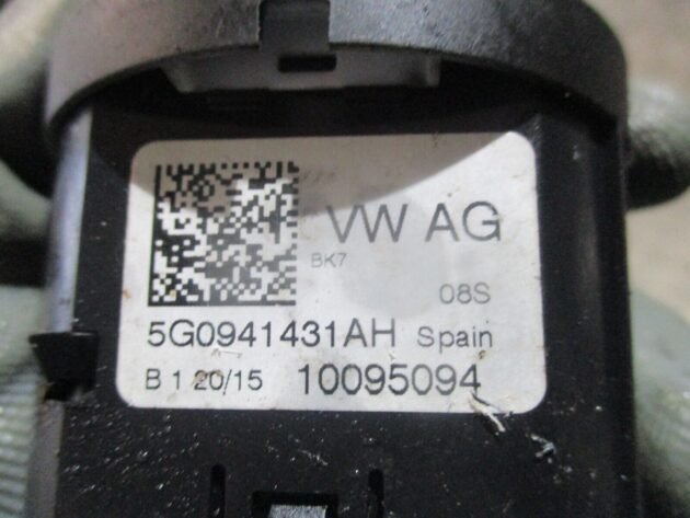 2016 GENUINE SEAT LEON HEADLIGHT ADJUSTER CONTROL SWITCH 5G0941431AH - Image 2