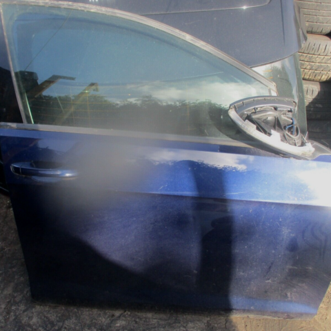 2018 GENUINE VW GOLF MK7.5 FRONT RIGHT DRIVER SIDE BARE SHELL DOOR OSF