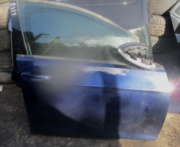2018 GENUINE VW GOLF MK7.5 FRONT RIGHT DRIVER SIDE BARE SHELL DOOR OSF