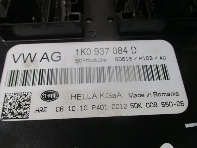 2012 GENUINE SKODA OCTAVIA BCM BODY CONTROL MODULE 1K0937084D - Image 2