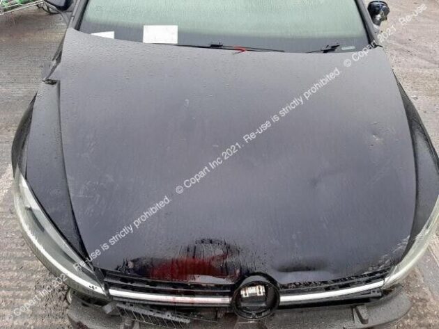 2018 VW GOLF 1.6 TDI DDYA 5 DOOR BREAKING ENGINE BONNET HEADLIGHTS WING MIRROR - Image 3