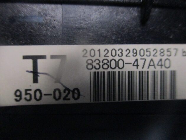 2012 GENUINE TOYOTA PRIUS 1.8 SPEEDOMETER INSTRUMENT CLUSTER CLOCK 8380047A40 - Image 5
