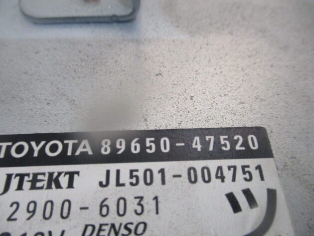2012 GENUINE TOYOTA PRIUS 1.8 POWER STEERING CONTROL MODULE UNIT 8965047520 - Image 2