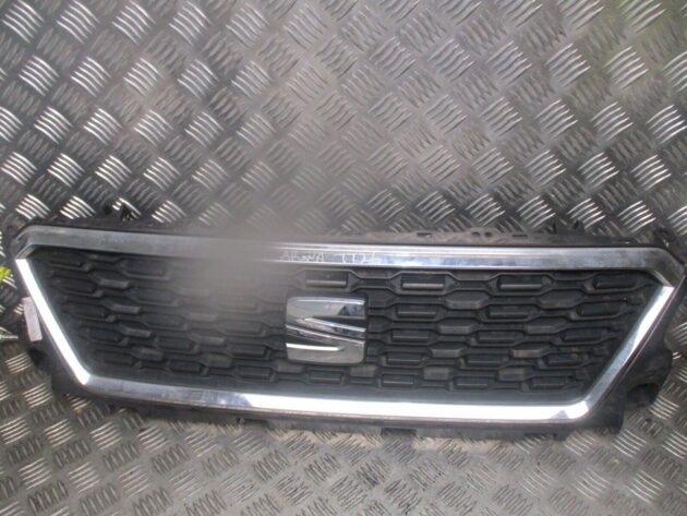 2018 GENUINE SEAT ARONA FRONT BUMPER UPPER RADIATOR GRILL 6F9853667 - Image 2