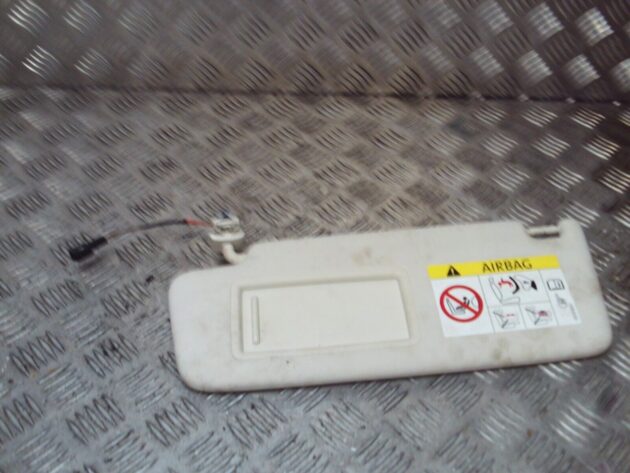 2017 GENUINE BW PASSAT B8 FRONT LEFT PASSENGER SIDE SUNVISOR 3G0857551E - Image 3