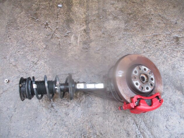 2014 VW GOLF MK7 GTD 2.0 FRONT PASSENGER SIDE SHOCK ABSORBER & HUB 5Q0412037JM - Image 2