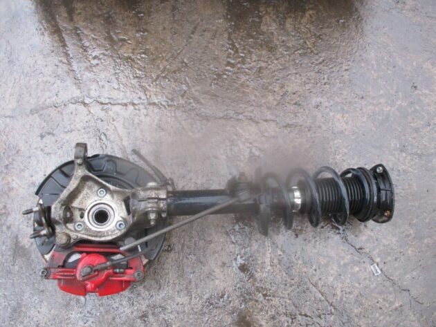 2014 VW GOLF MK7 GTD 2.0 FRONT PASSENGER SIDE SHOCK ABSORBER & HUB 5Q0412037JM - Image 4