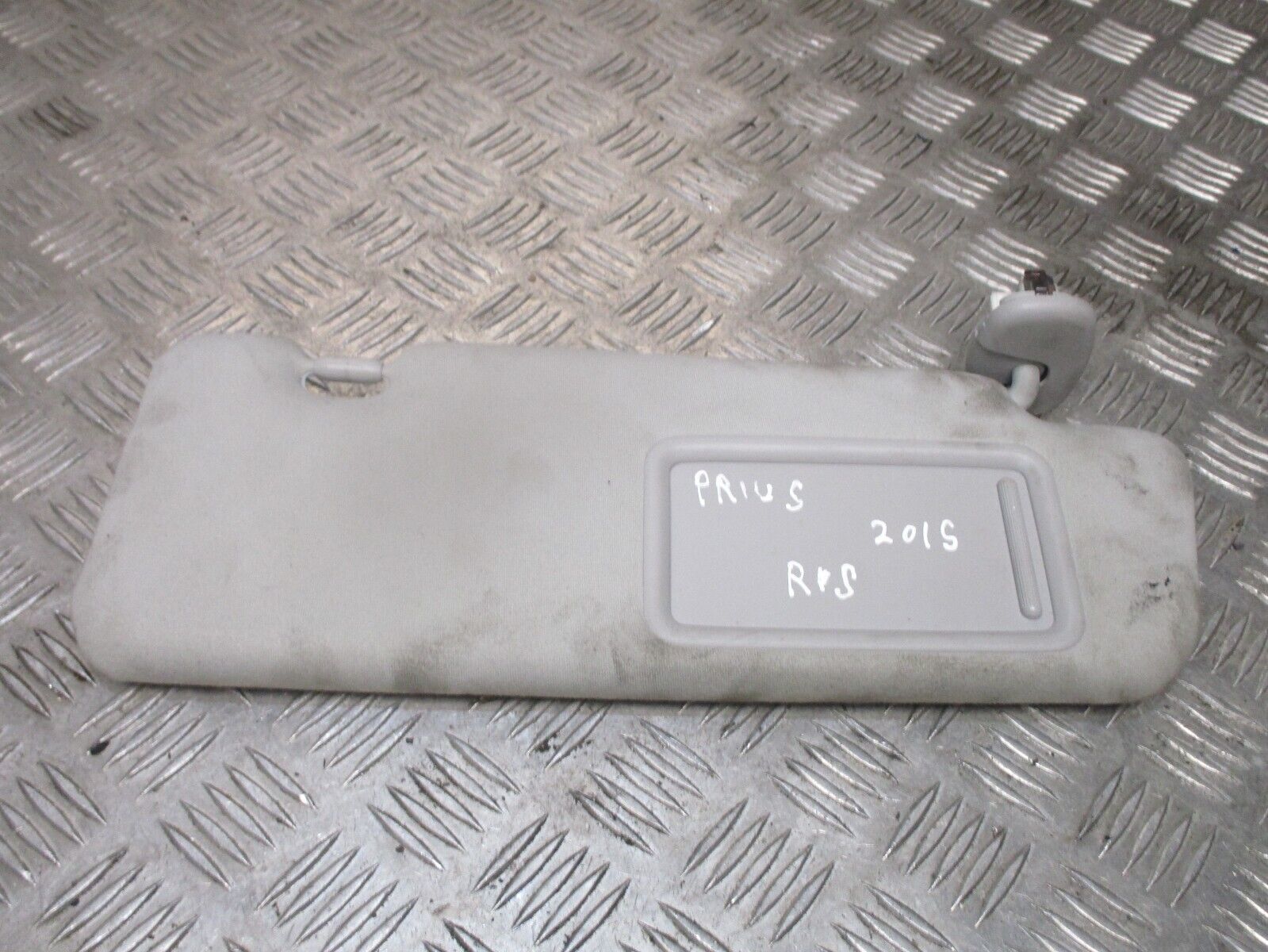 2015 GENUINE TOYOTA PRIUS FRONT RIGHT DRIVER SIDE SUNVISOR OSF - Image 3