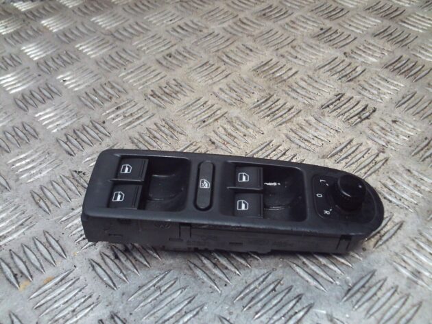 2012 VW GOLF MK6 FRONT RIGHT DRIVER SIDE WINDOW SWITCH 1K4959857B 5K0867255A OEM - Image 2