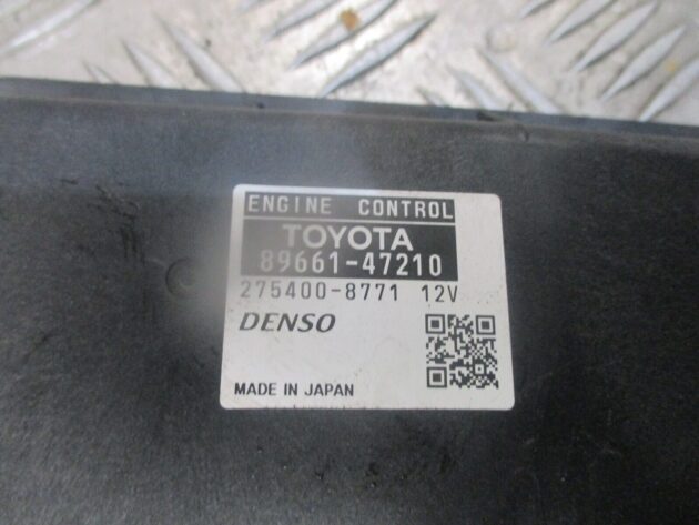 2012 GENUINE TOYOTA PRIUS 1.8 HYBRID ECU ENGINE CONTROL UNIT 89661-47210 - Image 2