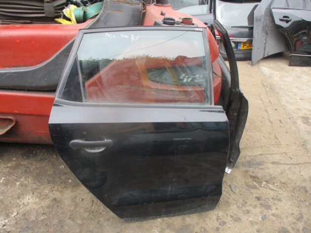 2014 GENUINE VW POLO 6R REAR RIGHT DRIVER SIDE BARE SHELL DOOR - Image 2