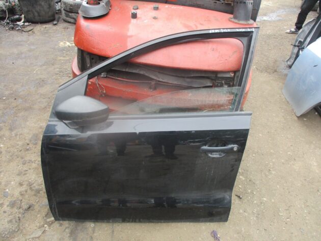 2014 GENUINE VW POLO 6R FRONT LEFT PASSENGER SIDE BARE SHELL DOOR NSF - Image 3
