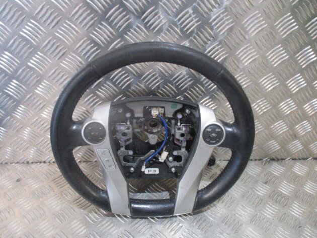 2014 TOYOTA PRIUS FRONT DRIVERS MULTIFUNCTION STEERING WHEEL 8425047040 OEM