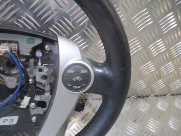 2014 TOYOTA PRIUS FRONT DRIVERS MULTIFUNCTION STEERING WHEEL 8425047040 OEM - Image 2