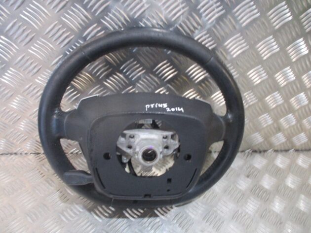 2014 TOYOTA PRIUS FRONT DRIVERS MULTIFUNCTION STEERING WHEEL 8425047040 OEM - Image 5