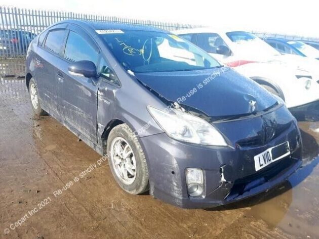 2010 TOYOTA PRIUS 1.8 VVTI 5 DOOR HATCHBACK PETROL/ELECTRIC BREAKING ENGINE,TYRE