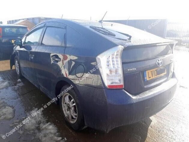 2010 TOYOTA PRIUS 1.8 VVTI 5 DOOR HATCHBACK PETROL/ELECTRIC BREAKING ENGINE,TYRE - Image 5