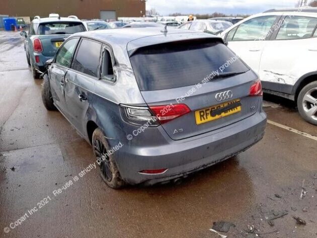 2016 AUDI A3 1.6 TDI MANUAL DBKA 5 DOOR HATCHBACK BREAKING FRONT HEADLIGHT,BUMPR - Image 3