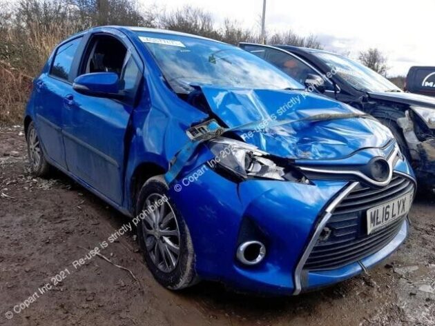 2016 TOYOTA YARIS ICON 1.4 VVTI PETROL MANUAL 5 DOOR HATCHBACK BREAKING ENGINE, - Image 6