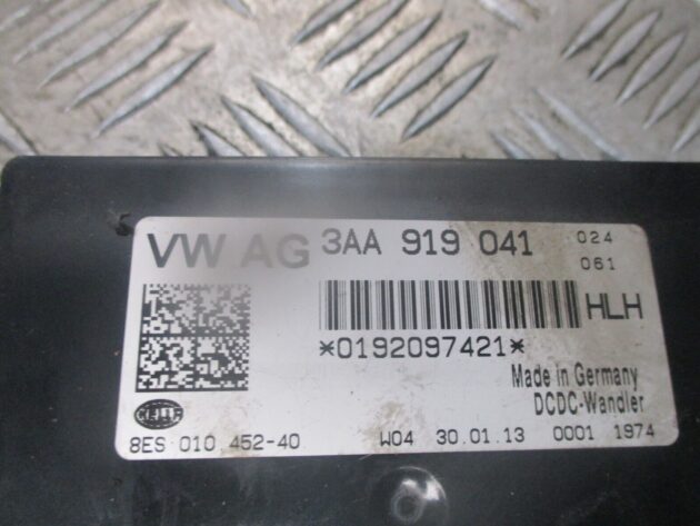 2013 GENUINE VW SHARAN VOLTAGE CONVERTOR MODULE 3AA919041 - Image 2