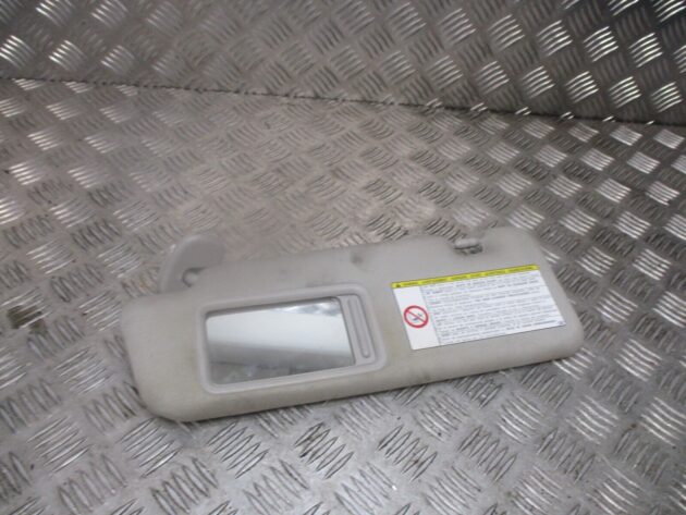 2012 GENUINE TOYOTA PRIUS FRONT LEFT PASSENGER SIDE SUNVISOR NSF - Image 2