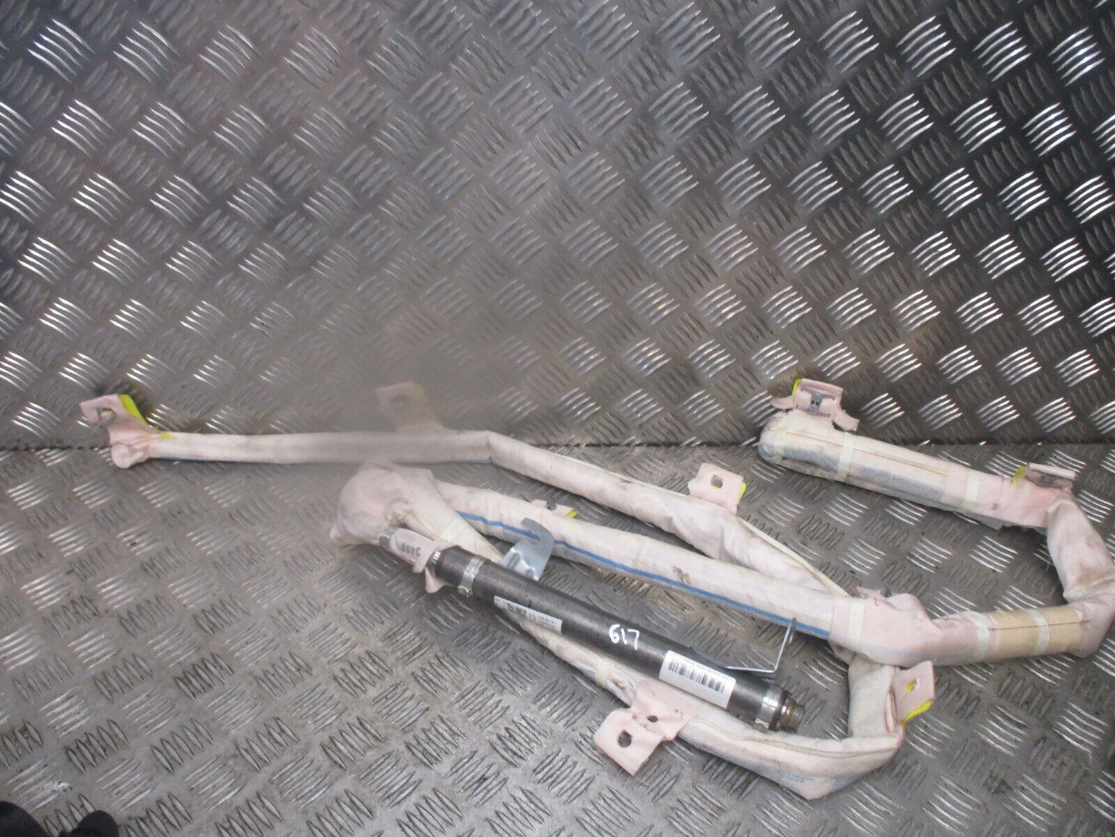 2013 GENUINE VW SHARAN LEFT PASSENGER SIDE ROOF CURTAIN BAG 7N0880741 - Image 3