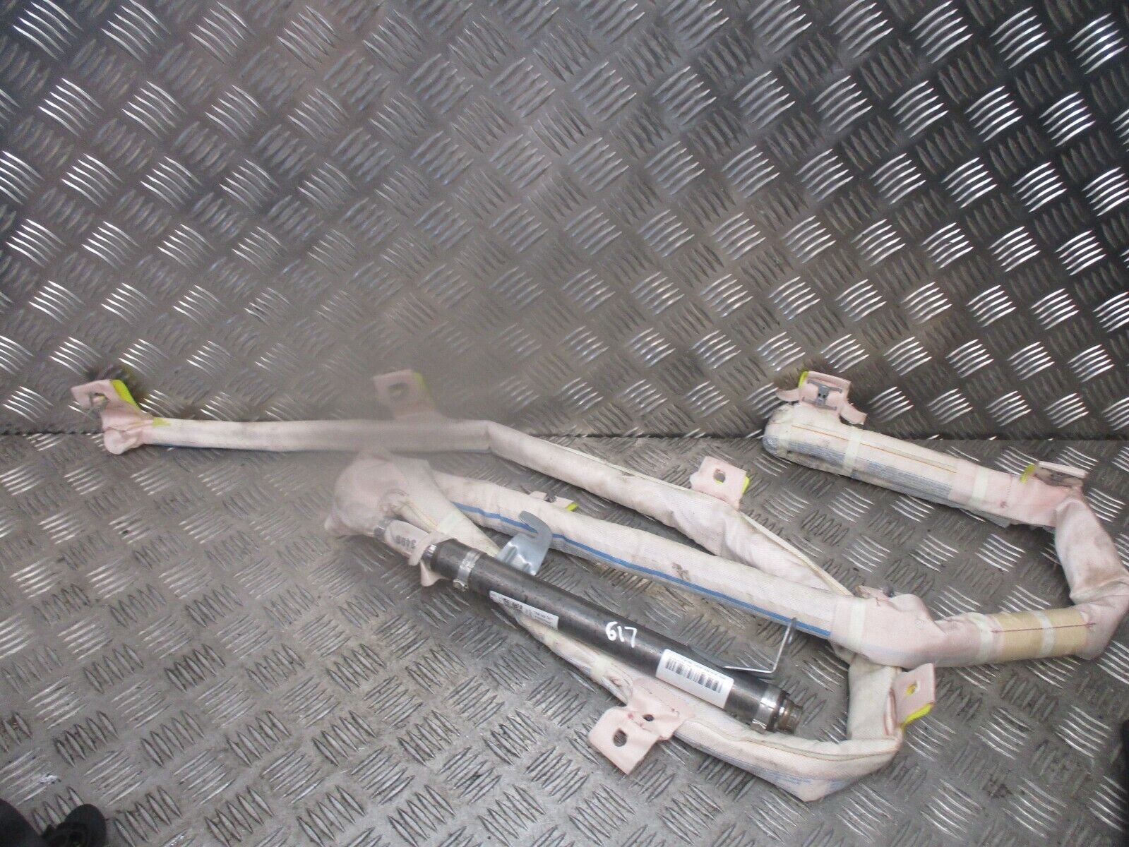 2013 GENUINE VW SHARAN LEFT PASSENGER SIDE ROOF CURTAIN BAG 7N0880741 - Image 4