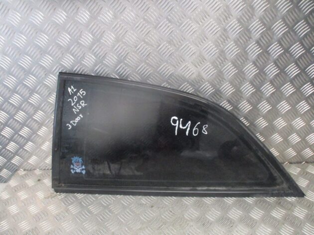2016 GENUINE AUDI A1 REAR LEFT PASSENGER  SIDE QUARTER WINDOW GLASS 8X3845299