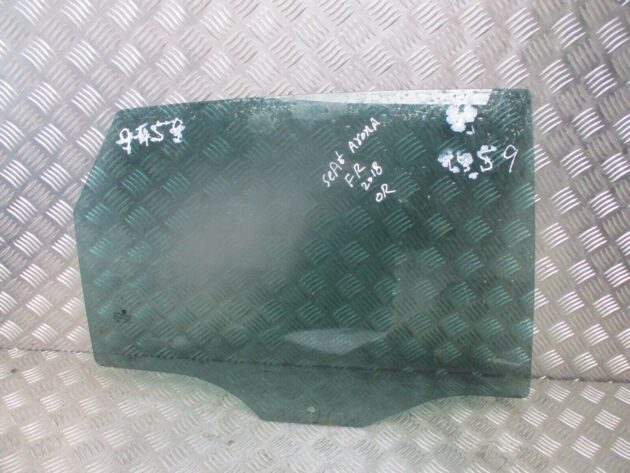 2018 GENUINE SEAT ARONA FR REAR RIGHT DRIVER SIDE DOOR WINDOW GLASS - Image 3