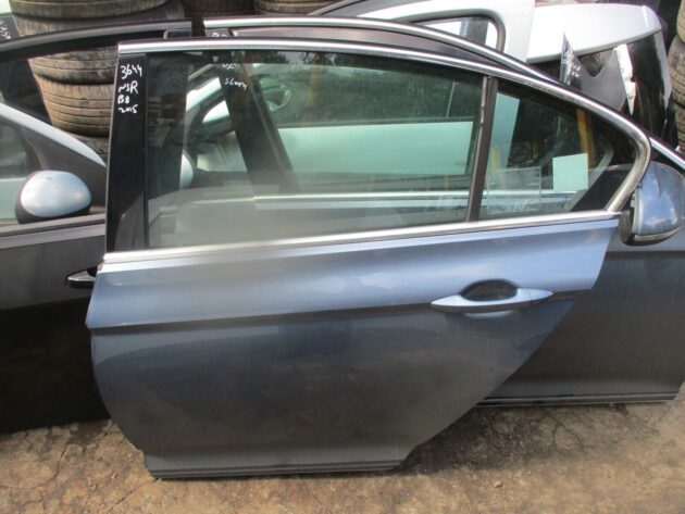2015 GENUINE VW PASSAT B8 SALOON REAR LEFT PASSENGER SIDE BARE SHELL DOOR NSR - Image 3