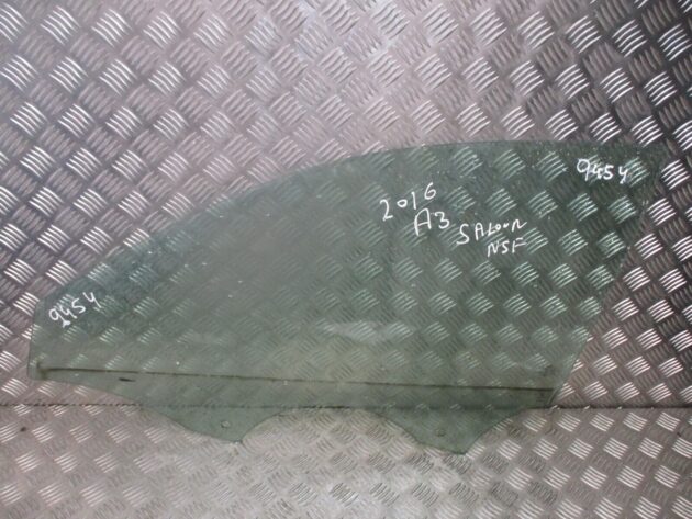2016 GENUINE AUDI A3 SALOON FRONT LEFT PASSENGER SIDE DOOR WINDOW GLASS NSF - Image 2