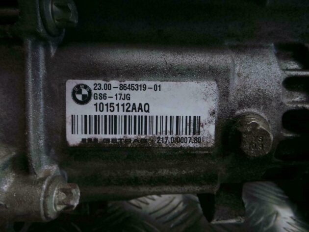 2016 BMW 1 SERIES 6 SPEED 1.5 DIESEL GS6-17JG MANUAL GEARBOX B37D15U0 (B37D15A) - Image 2