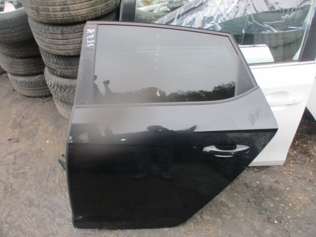 2014 GENUINE SEAT LEON HATCHBACK REAR LEFT PASSENGER SIDE BARE SHELL DOOR NSR - Image 3