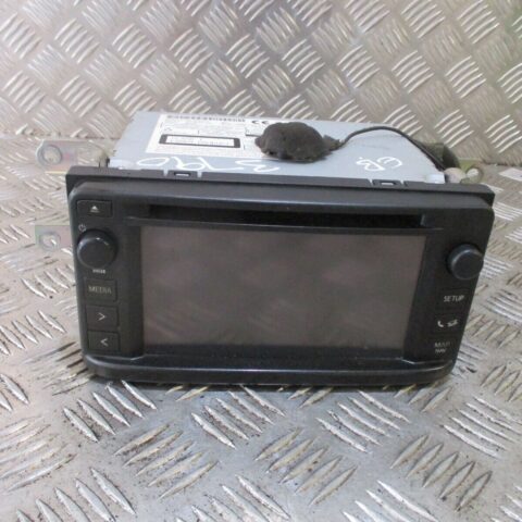2012 TOYOTA AURIS GPS SAT NAV DISPLAY SCREEN HEAD CONTROL UNIT 86140-02100 OEM
