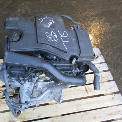 2016 GENUINE TOYOTA YARIS 1.0 PETROL ENGINE CODE 1KR-FE ENGINE BARE 2537 MILES