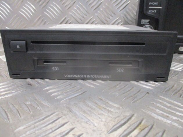 2016 VW GOLF MK7 MMI MULTIMEDIA HEAD UNIT & SCREEN 3Q0035874A 3G0919605D OEM - Image 2