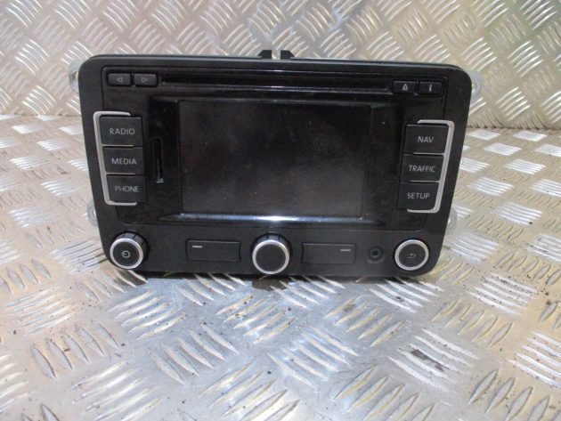 2010-14 VW PASSAT B7 JETTA  POLO SAT NAV RADIO STEREO CD PLAYER OEM 3C0035279B - Image 2