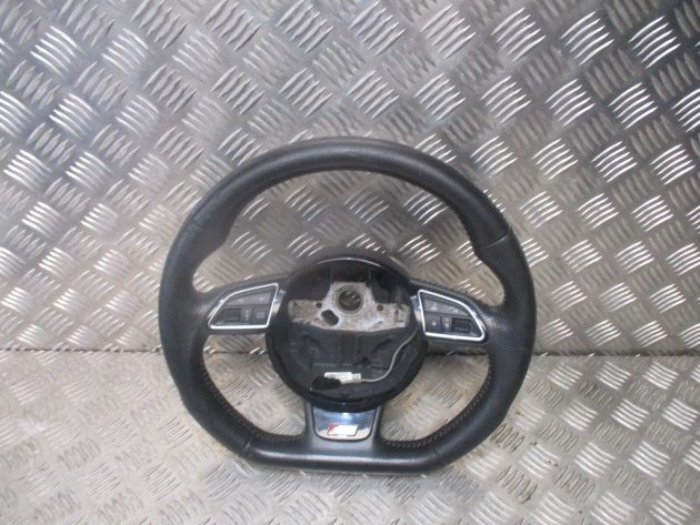 2013 GENUINE AUDI A3 8V S-LINE DRIVERS MULTIFUNCTION STEERING WHEEL 8V0419091R - Image 2