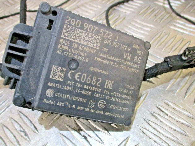 2017 VW GOLF MK7 AUDI Q2 ACC ADAPTIVE CRUISE CONTROL RADAR SENSOR OEM 2Q0907572J - Image 2