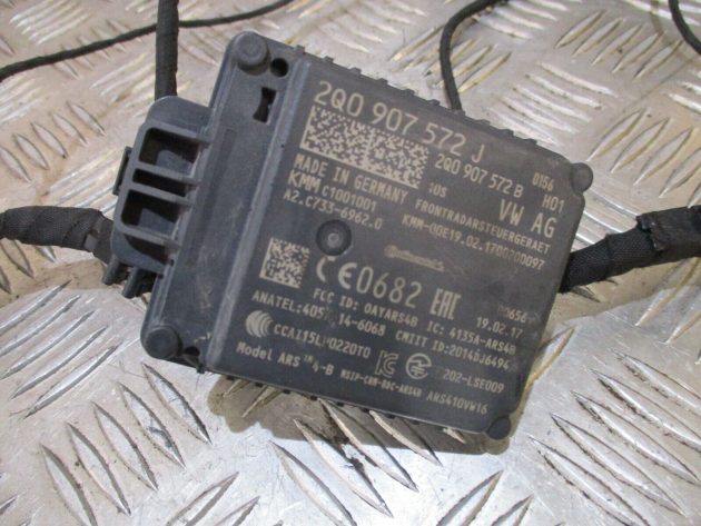 2017 VW GOLF MK7 AUDI Q2 ACC ADAPTIVE CRUISE CONTROL RADAR SENSOR OEM 2Q0907572J - Image 4