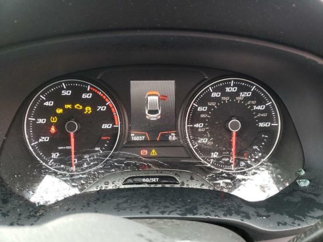 2019 SEAT LEON EVO 1.5 PETROL DYNAMIC DACA ENGINE MIRROR BREAKING SPARES PARTS - Image 5