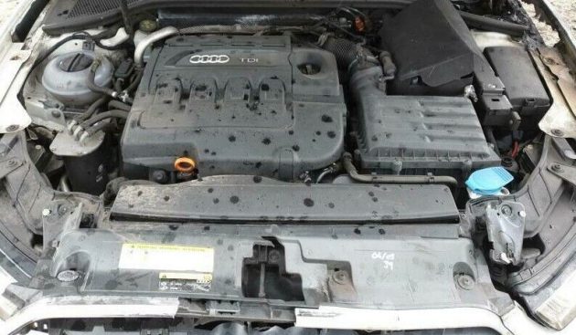2013 AUDI A3 SPORT MK3 2.0TDI (147.9 BPH) CRBC BARE ENGINE 52632 MILES WARRANTY