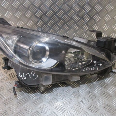2017 GENUINE MADZA 3 (BM) MK3 OSF DRIVER SIDE FRONT HEADLIGHT LAMP UNIT CLUSTER