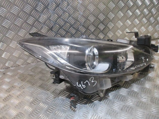 2017 GENUINE MADZA 3 (BM) MK3 OSF DRIVER SIDE FRONT HEADLIGHT LAMP UNIT CLUSTER - Image 3