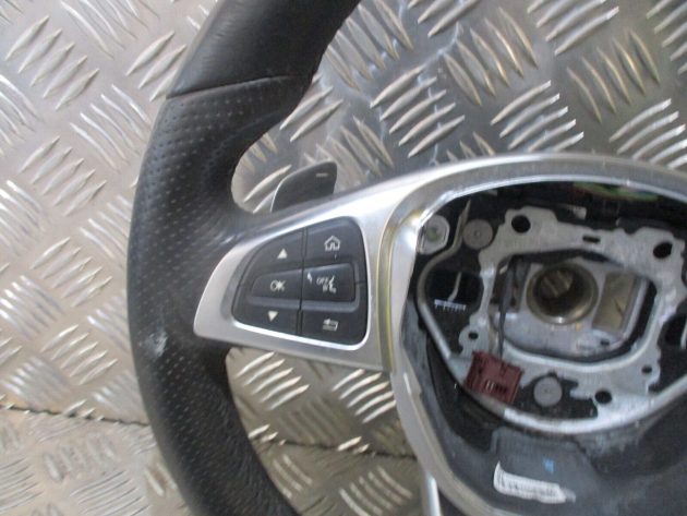 2016 MERCEDES BENZ C CLASS W205 MULTIFUNCTIONAL STEERING WHEEL 307874330162AC - Image 3